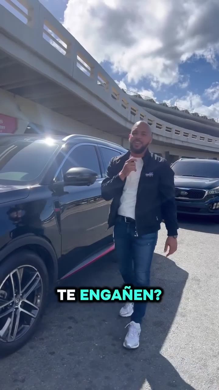 Entrega de un vehículo en el Aeropuerto Las Américas